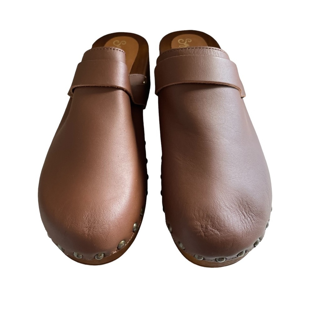SEYCHELLES loud & clear clog in cognac Size 8.5 NWT - Picture 5 of 13